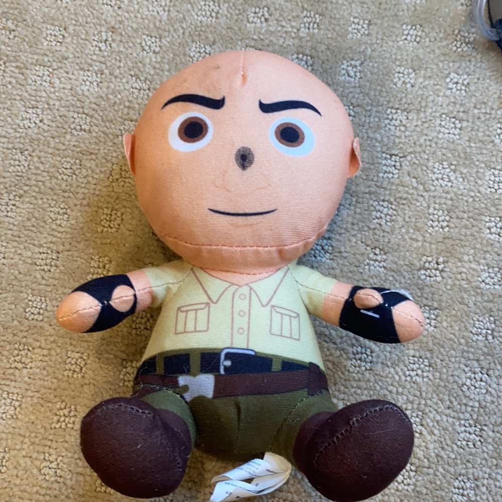 The rock plushie